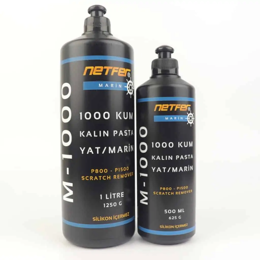 Netfer M-1000 marin tekne ağır oksidasyon pastası Netfer M-1000 marin tekne ağır oksidasyon pastası