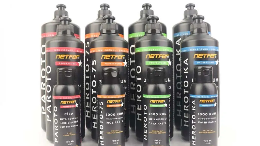 Netfer Pasta Cila Soru Cevapları 2 Netfer otomotiv grubu pasta cila setleri