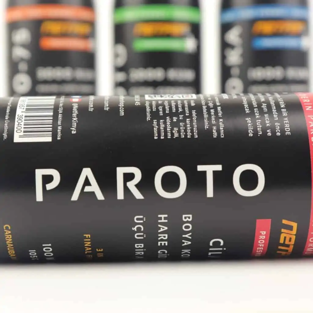 Boya Koruma Cilası Nedir? 9 Netfer Paroto kaliteli oto cilası