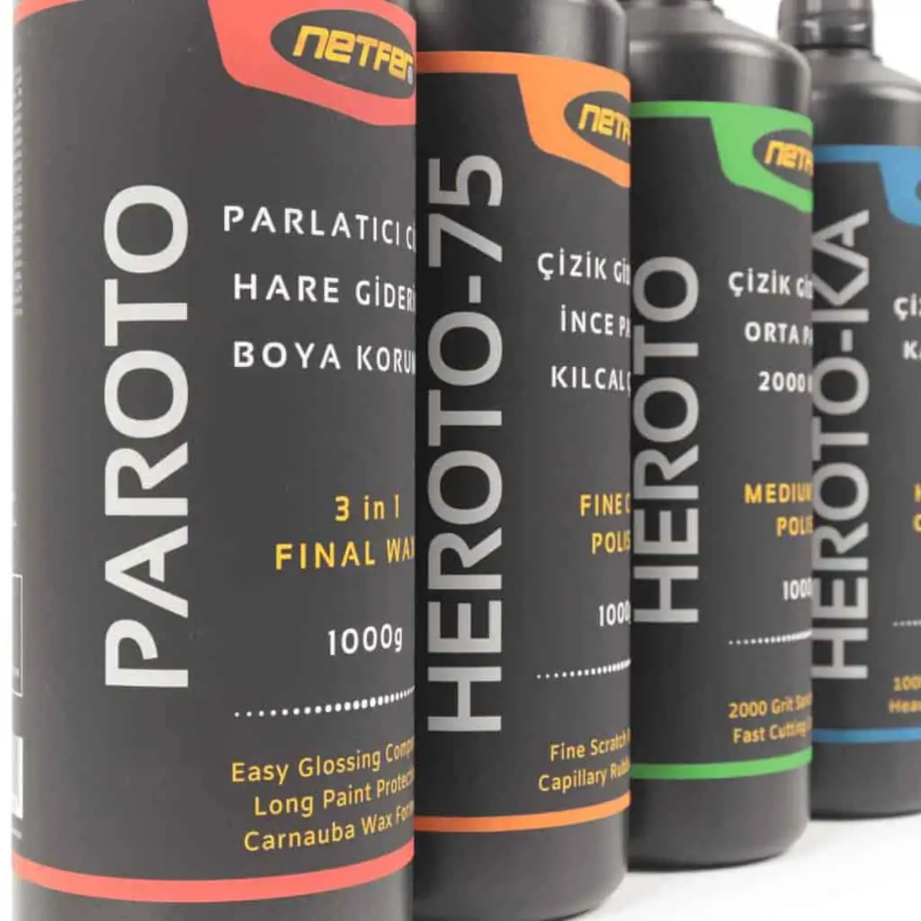 Netfer oto pasta cilası çeşitleri Netfer oto pasta cilası çeşitleri