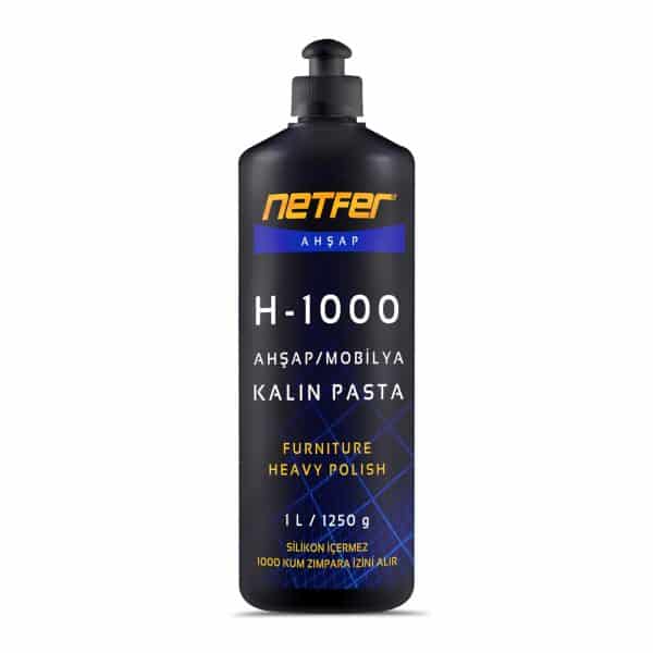 Netfer H-1000 ağır çizik giderici ahşap mobilya pastası