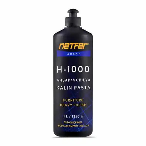 Netfer H-1000 ağır çizik giderici ahşap mobilya pastası