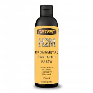 Netfer H2M Metal ve Krom Parlatıcı Pasta - 100 mL 1 Netfer H2M Metal ve Krom Parlatıcı Pasta