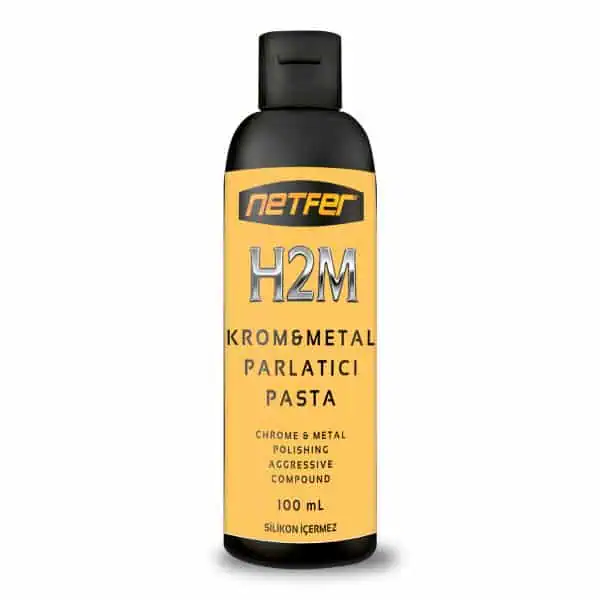 Netfer H2M Metal ve Krom Parlatıcı Pasta