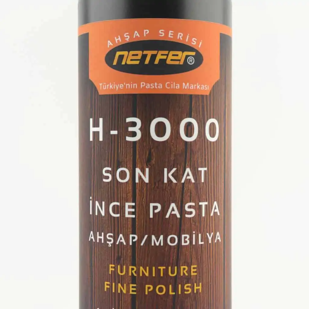 Netfer son kat parlatıcı ahşap pastası