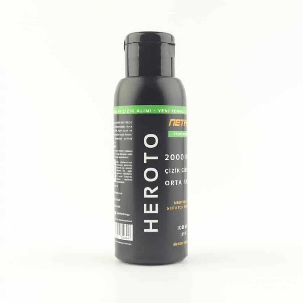 Netfer Heroto 2000 zımpara far çizik giderici