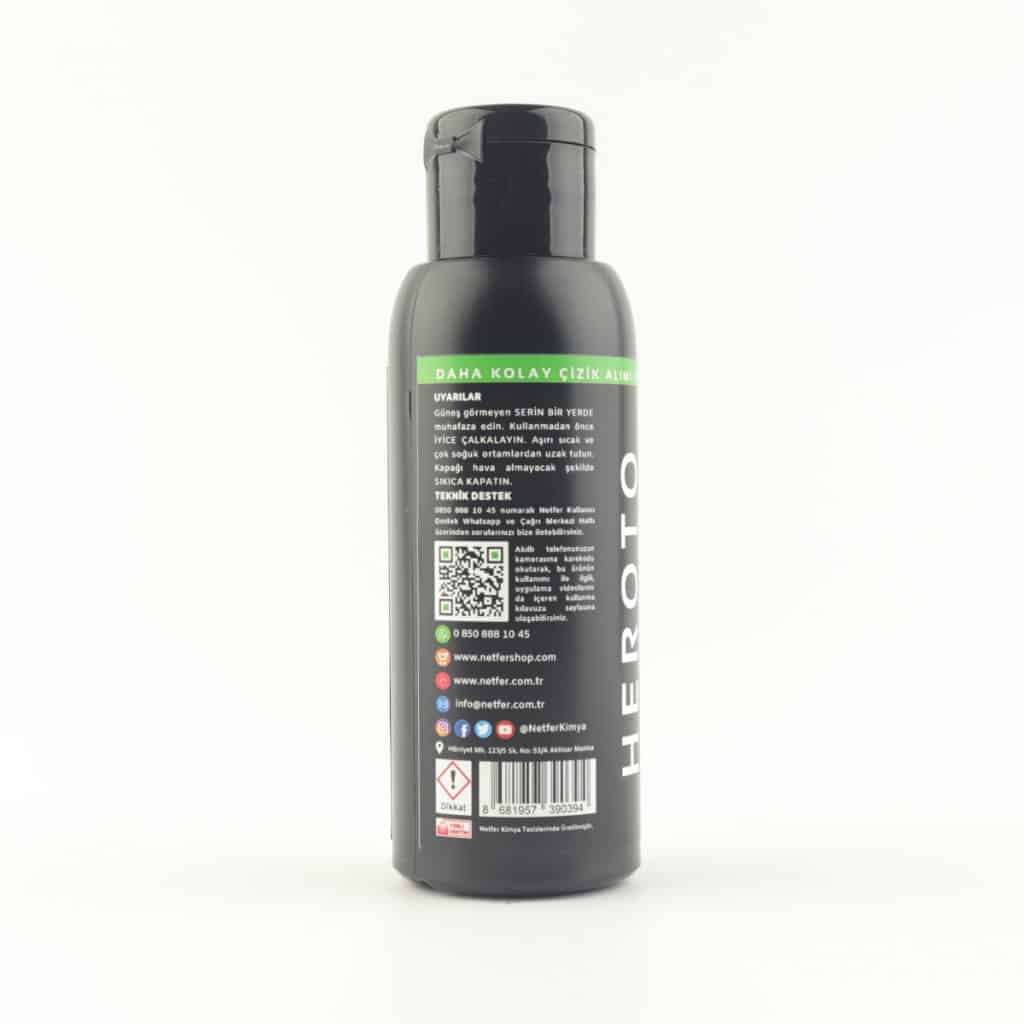 Netfer 4'lü Araç Pasta Cila Seti - 4x100 mL 20 Netfer Heroto 2000 çizik giderici far parlatıcı pasta