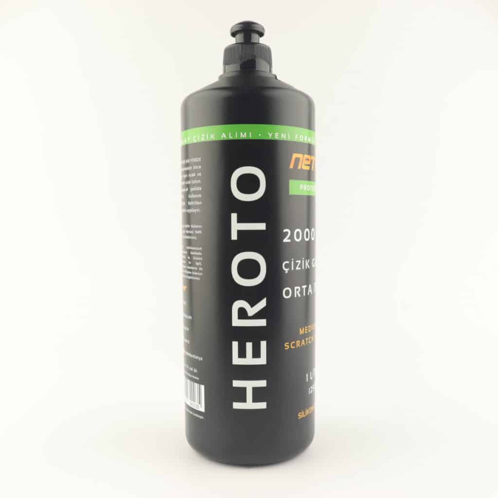 Netfer Heroto Orta Çizik Giderici Pasta - 1 L 7 Netfer Heroto mineral aşındırıcılı oto pastası