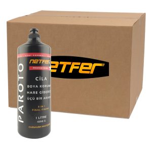 Netfer Paroto Boya Koruyucu Cila Koli - 12x1 L 1 Netfer car care showroom wax cila boya koruma