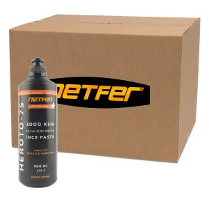 Netfer Heroto-75 Kılcal Çizik Giderme Pastası Koli - 20x500 mL 1 Netfer oto hare ve hologram giderici pasta