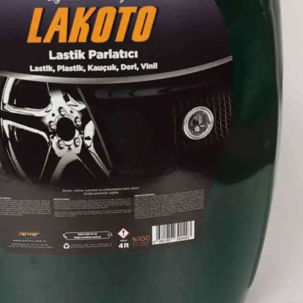 Netfer Lakoto Konsantre Lastik Parlatıcı Koruyucu