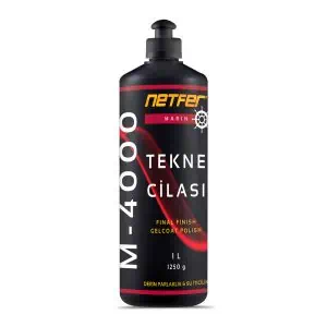 Netfer 4'lü Marin Pasta Cila Seti - 4x1 L 2 Netfer M-4000 jelkot cilası