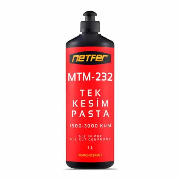 Netfer MTM Premium Çizik Parlatma Tek Kat Oto Pastası