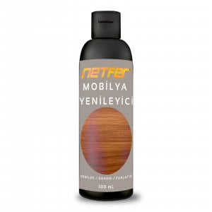 Netfer Mobilya Yenileyici - 100 mL 1 Netfer ahşap ve mobilya yenileyici parlatır onarır ve yeni bir görünüm sağlar