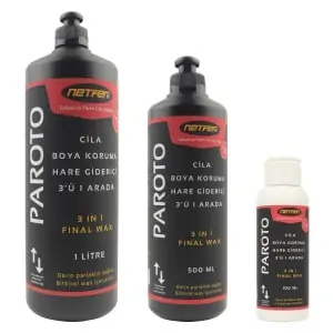 Boya Koruma Cilası Nedir? 2 Cila boya koruma seti