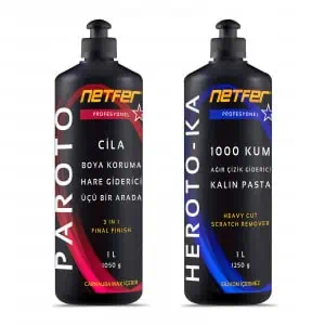 Netfer 2’li Kalın Pasta Cila Set – 2×1 L