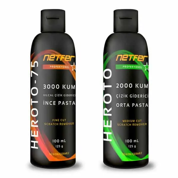 Netfer elle kullanıma uygun oto pastaları