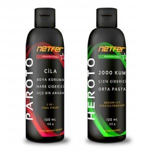 Netfer 2’li Orta Oto Pasta Cila Set – 2×100 mL