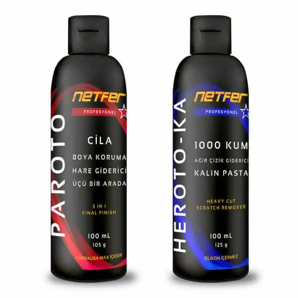 Netfer derin çizik kapatıcı pasta cila