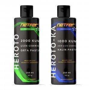 Netfer 2’li Orta Kalın Kolay Pasta Set – 2×250 mL