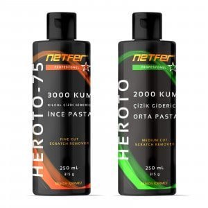 Netfer 2’li İnce Orta Hızlı Pasta Set – 2×250 mL