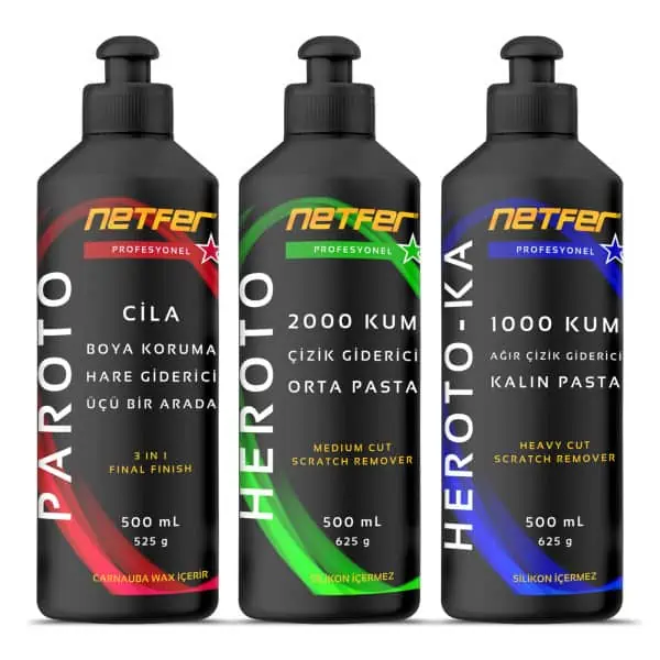 Türk malı pasta cila Netfer