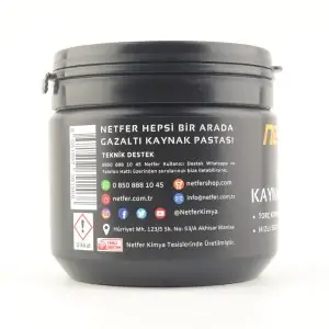 Netfer Tark-45 Gazaltı Kaynak Pastası - 500 mL 4 Netfer Tark-45 argon kaynağı pastası