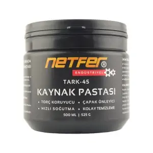 Netfer Tark-45 Gazaltı Kaynak Pastası - 500 mL 1 Netfer Tark-45 MIG/MAG kaynak pastası