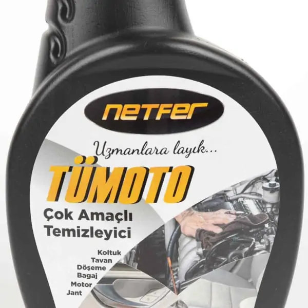 Netfer Tümoto Oto Detay Temizleyici Leke Çıkarıcı